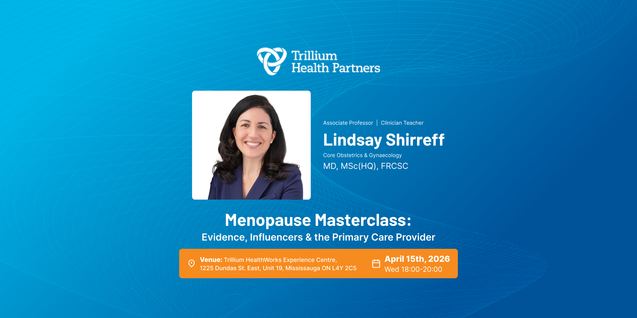 Menopause Masterclass Banner