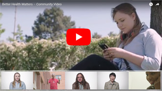 Click to see Community Health video (opens new page)